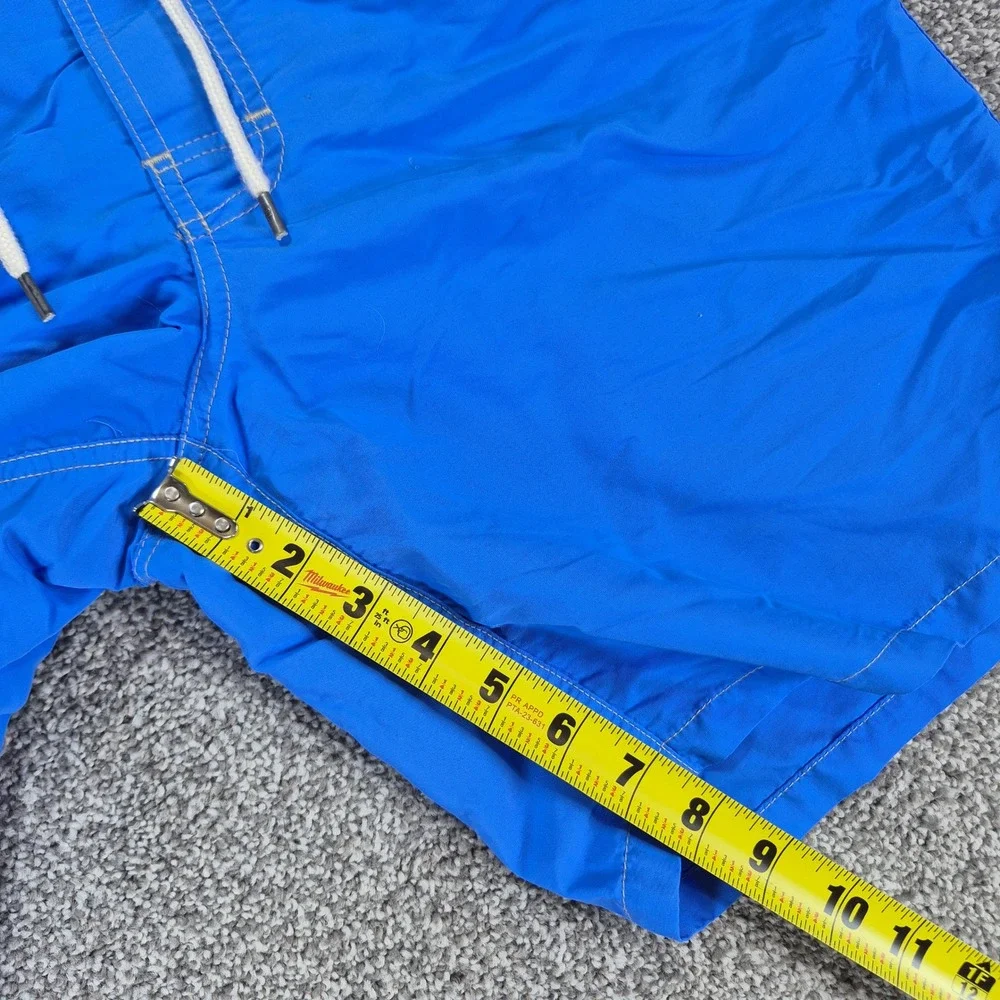 Polo‎ Ralph Lauren Swim Trunks Mens Small Blue Cargo Pocket Mesh Lined Shorts